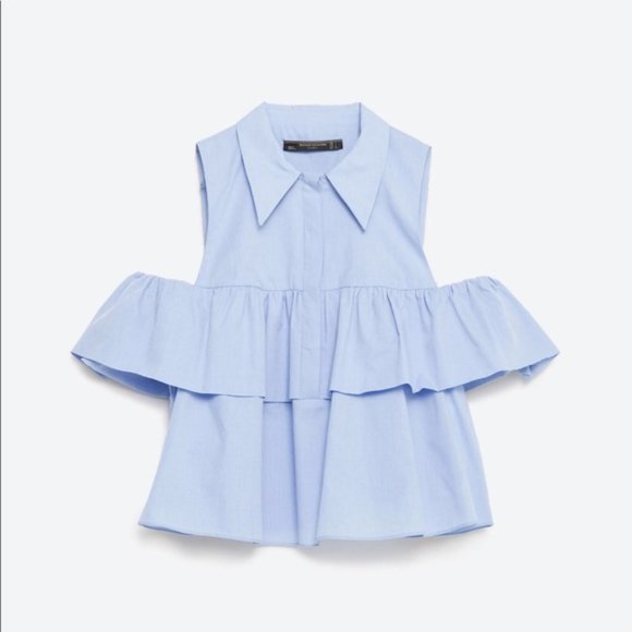 *moving sale* Zara off shoulder top - Picture 1 of 5
